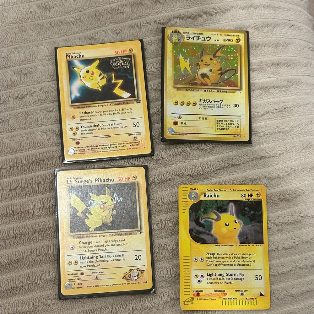 Pokemon Trading Cards Set